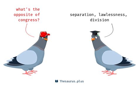 antonym for congress.